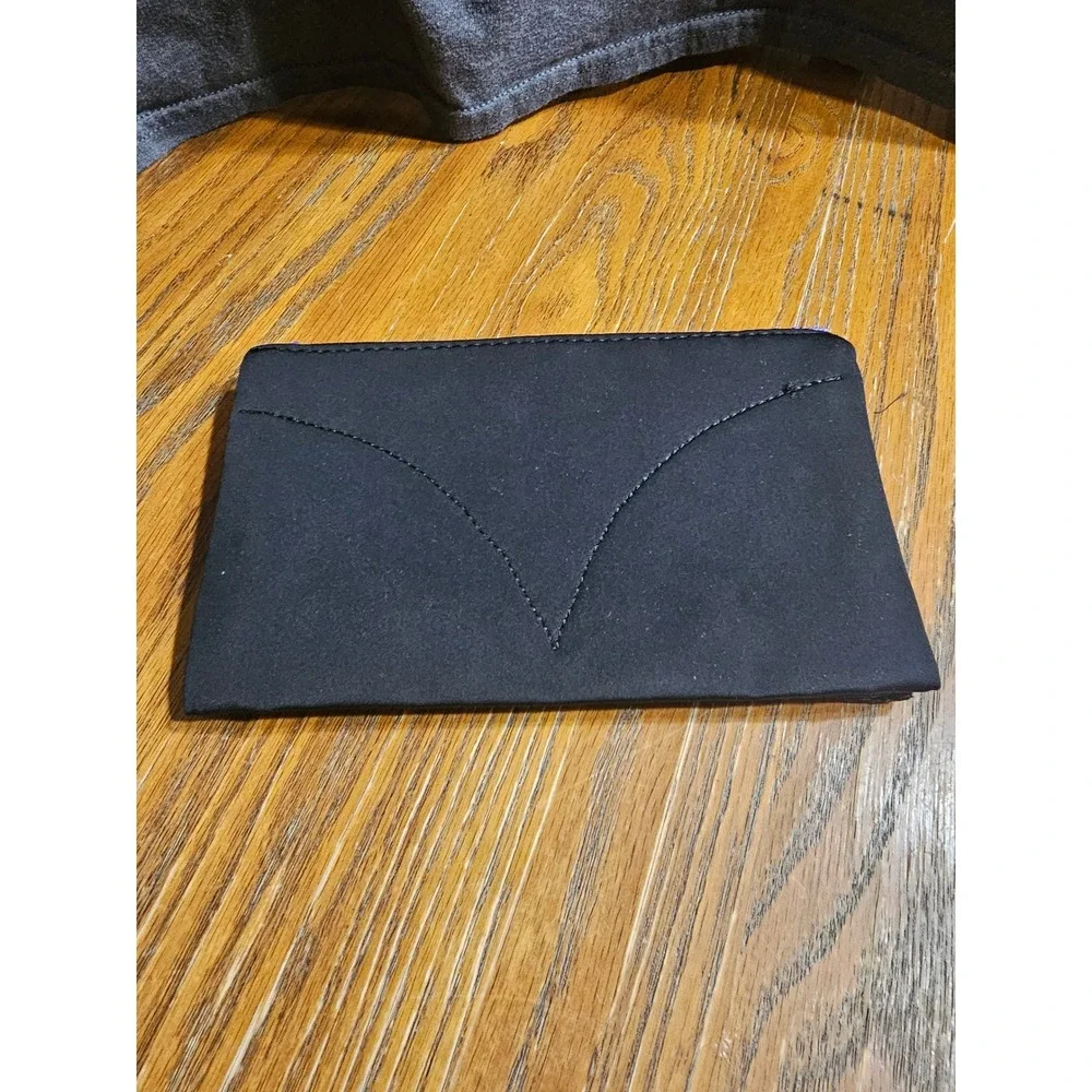 Running Buddy Buddy Pouch Magnetic Beltless Running Pouch Black Purple Trim